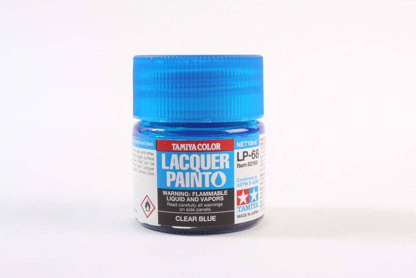 Tamiya 82168 LP-68 Clear Blue Lacquer Paint 10ml TAM82168 - US