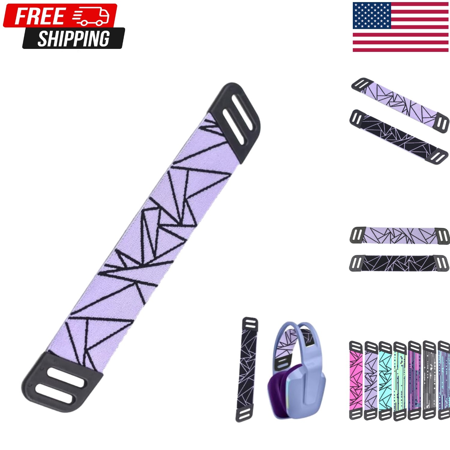 G733 Headset Strap Purple Replacement Headband