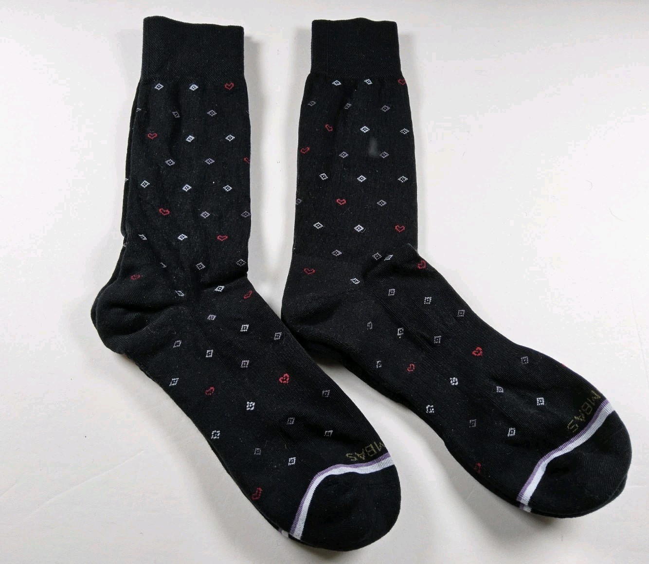 Bombas Lightweight Dress Calf Socks Lot Of 2 Pairs Size L