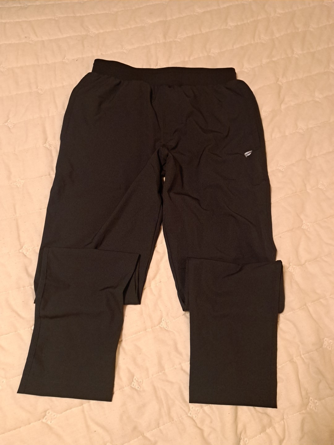 Fabletics The Fundamental Pants Men's Small Black Performance Stretch Wicking