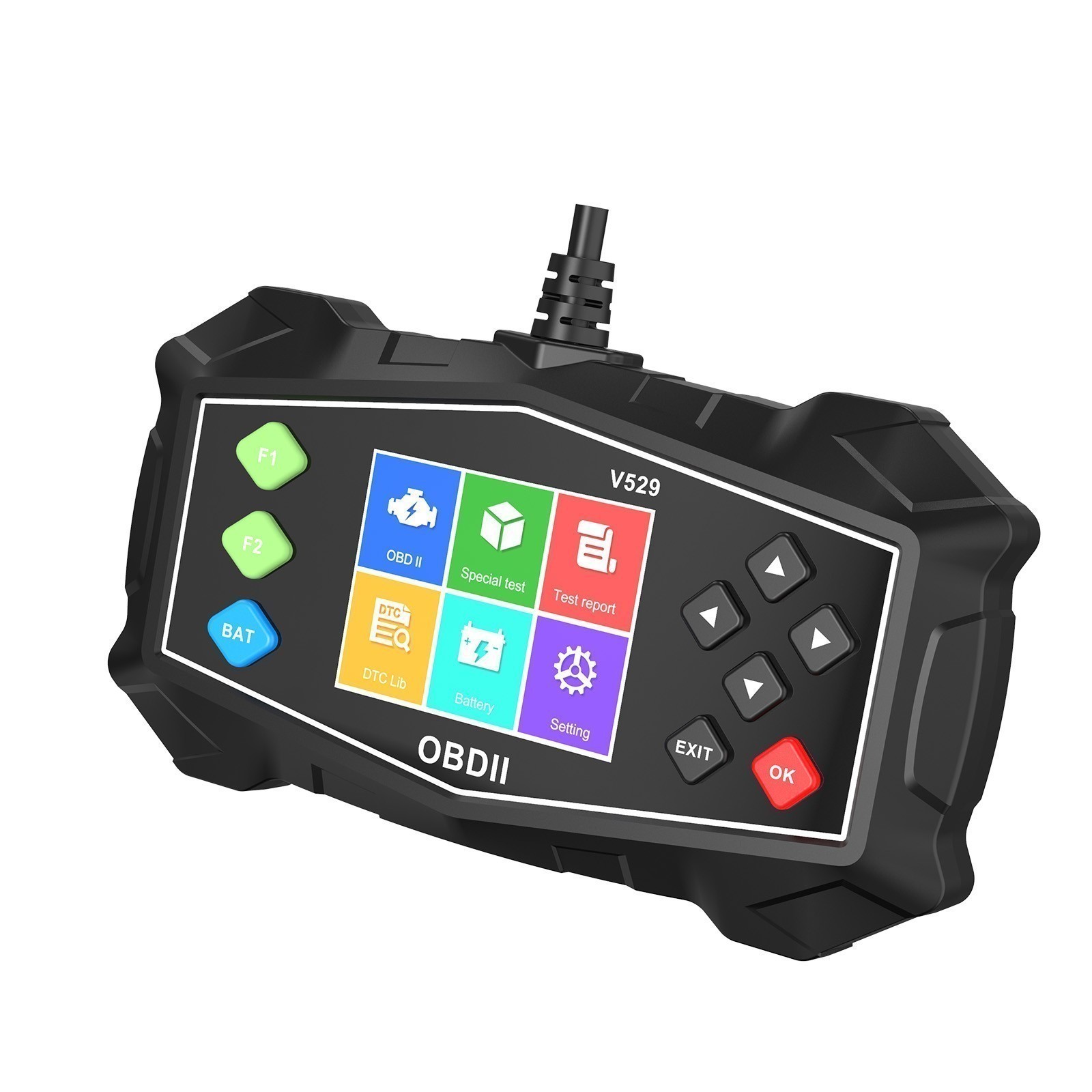 V529 OBD2 Scanner Car Diagnostic Scan Tool ABS Code Reader Battery Read Freeze