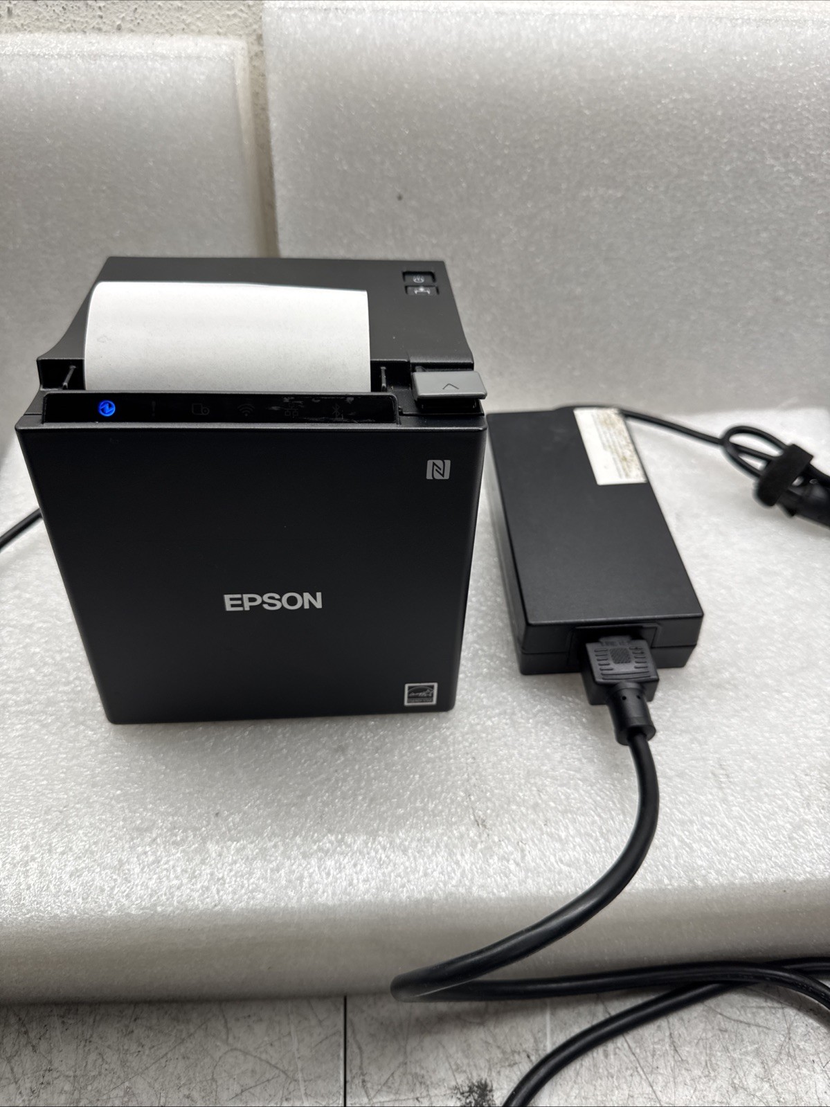Epson TM-M30II Thermal Receipt Printer W Power Supply M362B Bluetooth Power On