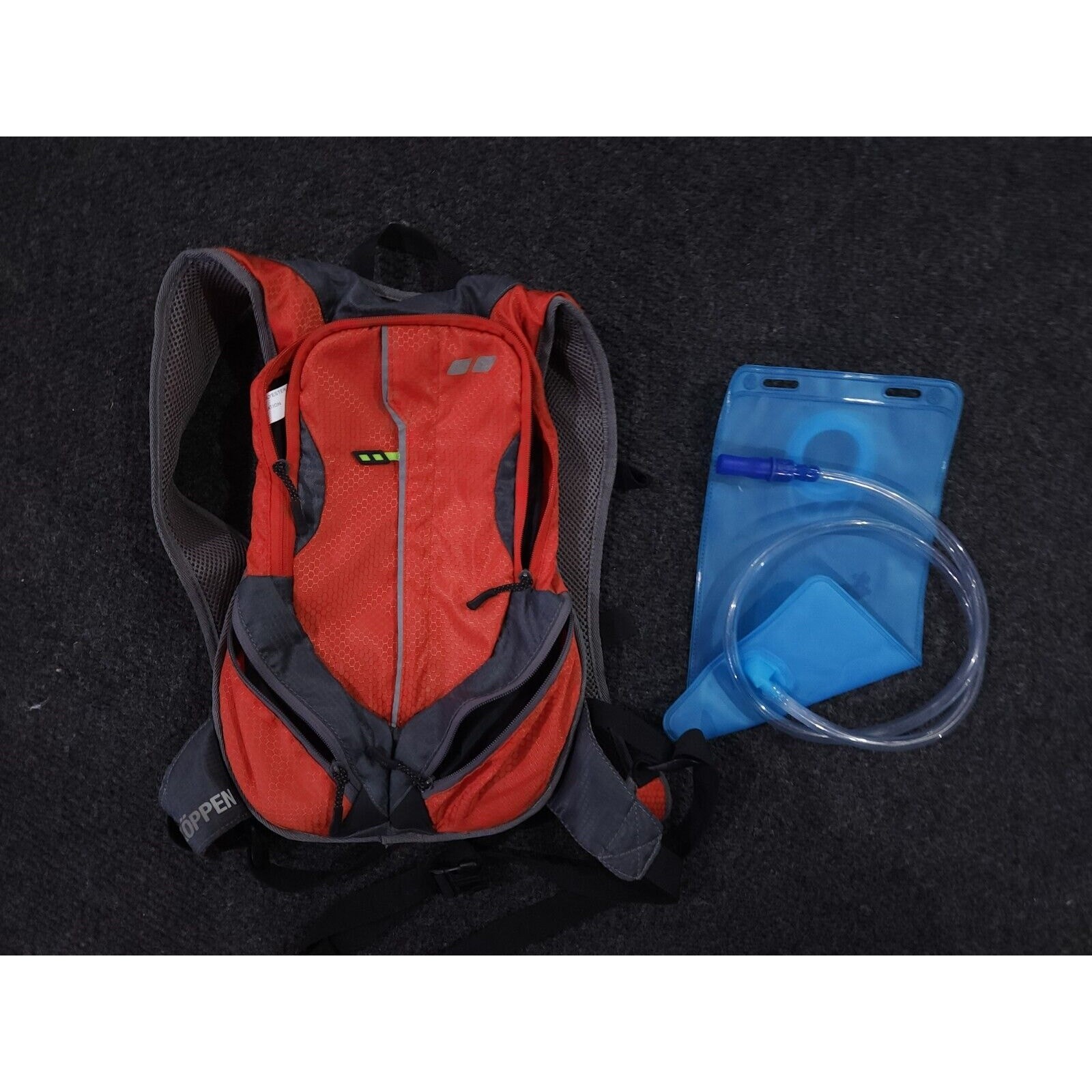 Koppen Hydration Backpack Outdoor Orange for 2L Bladder w BLADDER INCLUDED