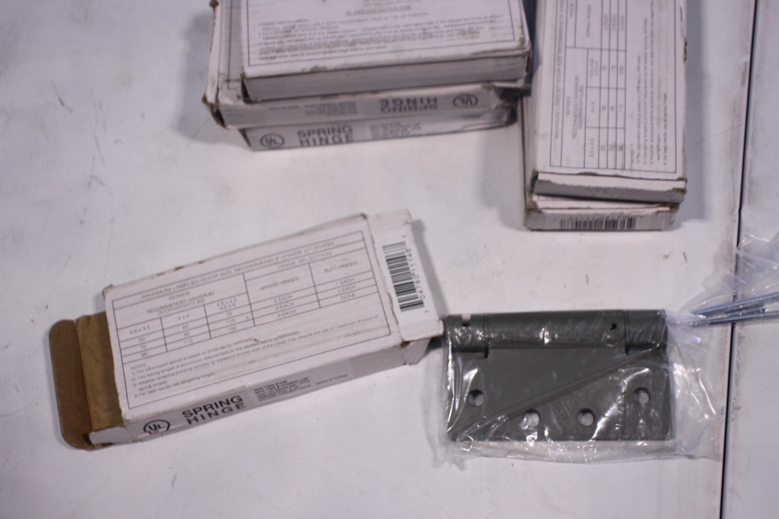 Lot of 6 Spring Hinges 4" x 4" CPS-4040-USP