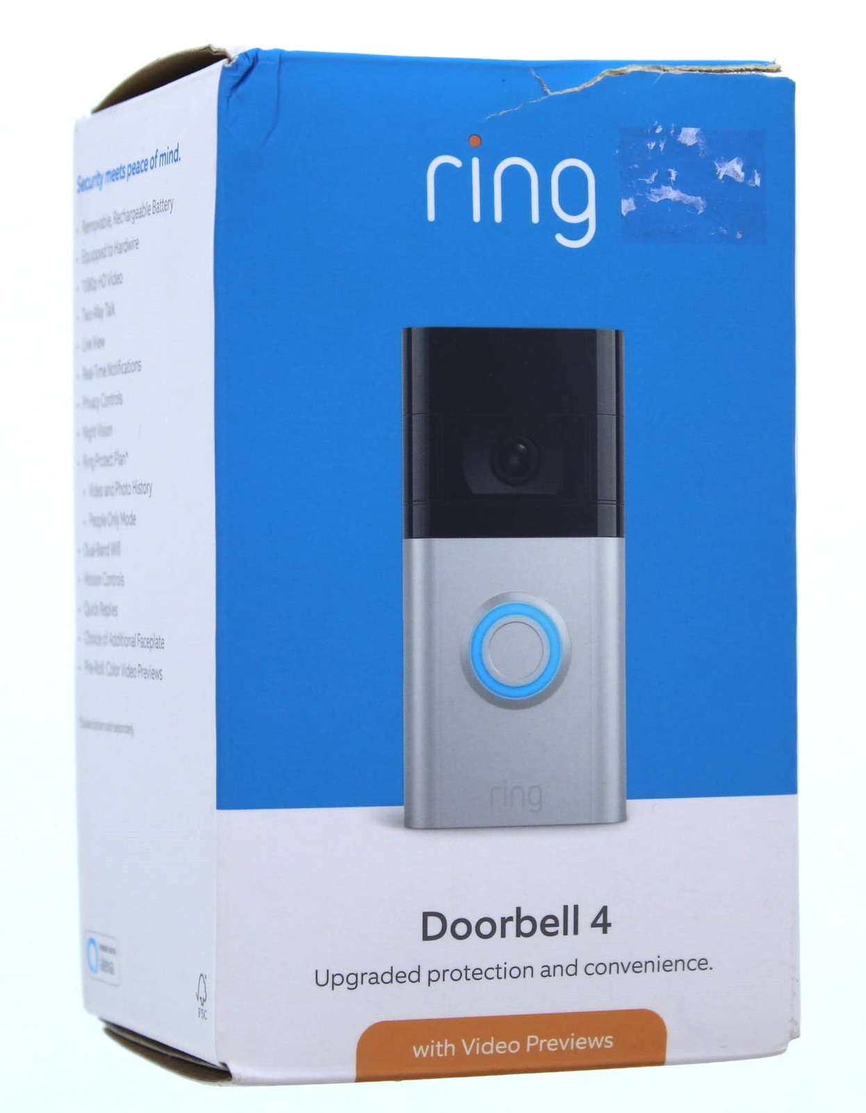 Ring Doorbell 4 (Satin Nickel)