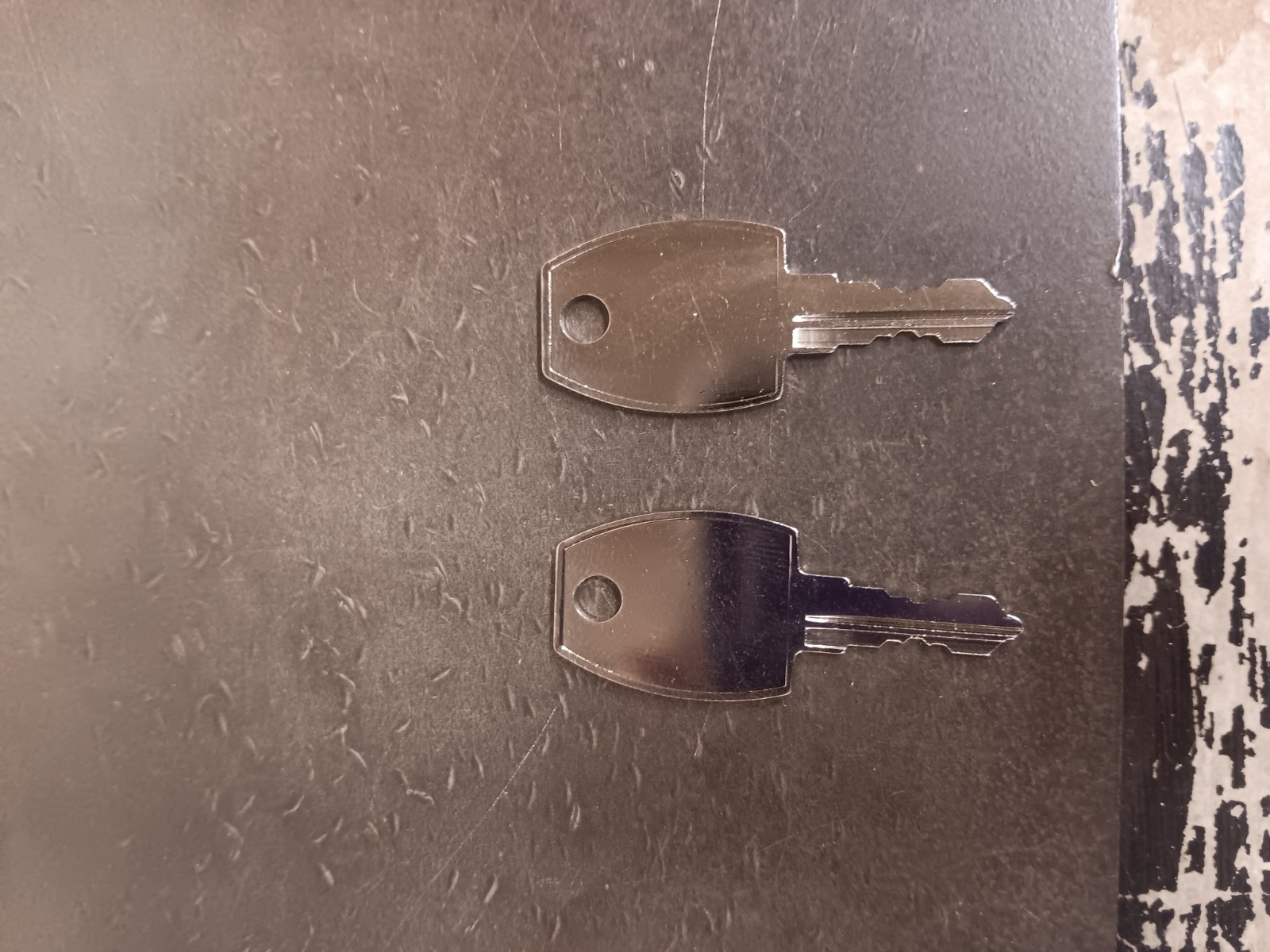 FIREKING 802 KEY SET OF 2 KEYS SURESEAL CHEST SS104-A SAFE BOX FREE SHIPPING