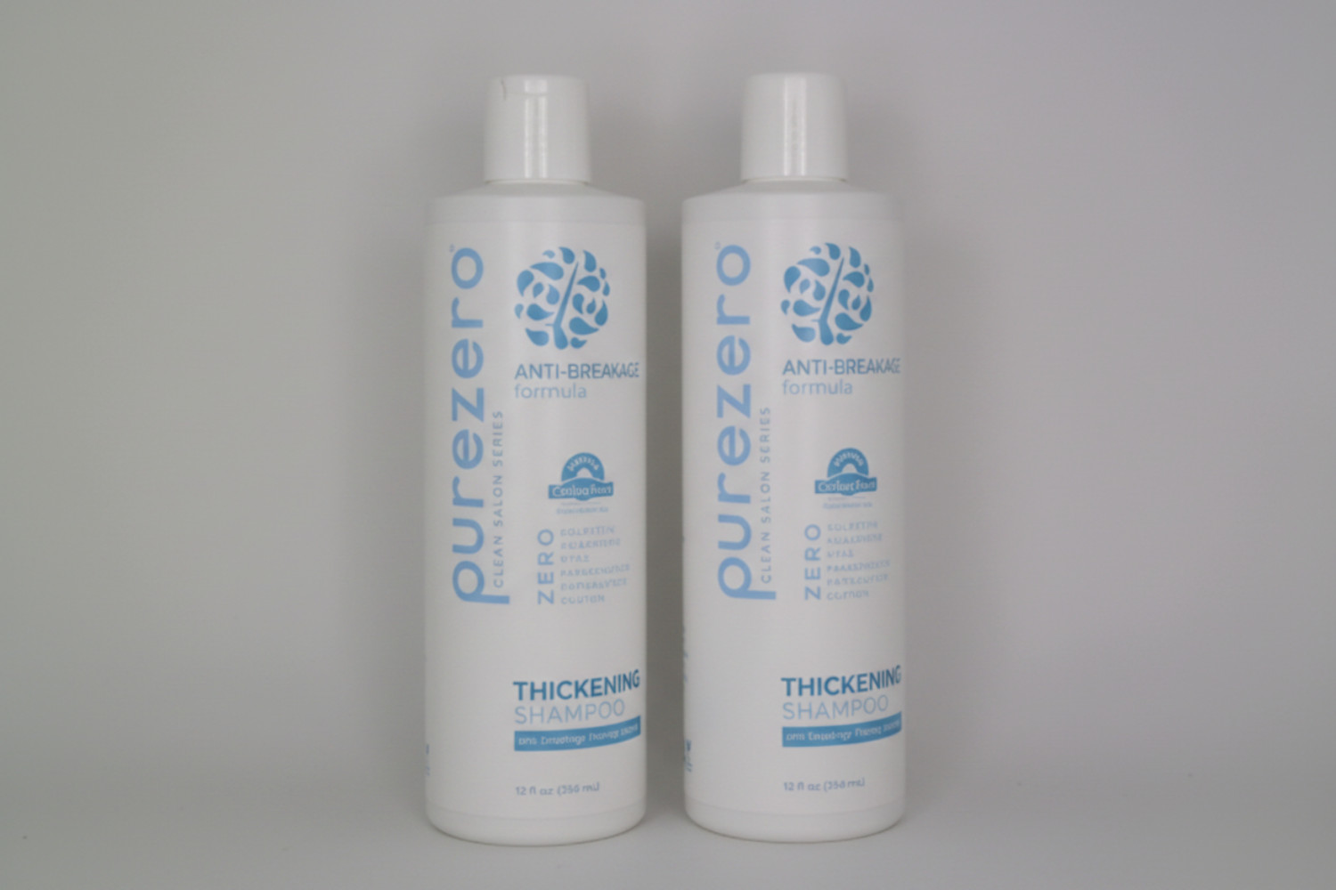 2x Purezero Anti-Breakage & Thickening Shampoo, For Hair Thinning Color Safe, 24