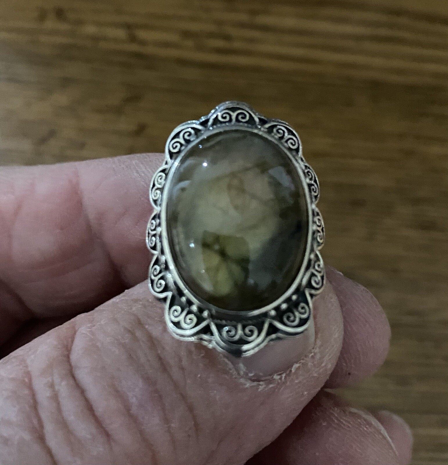 Labradorite Ring Sterling