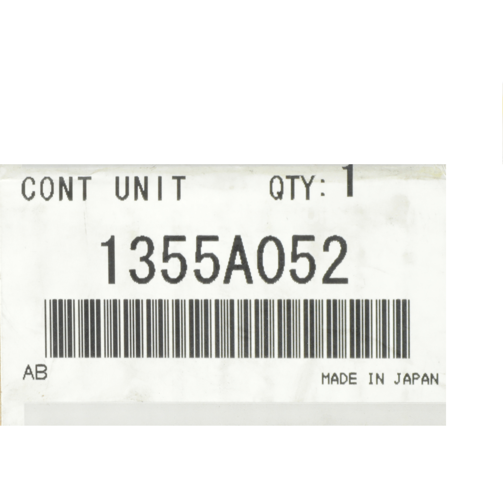Genuine Mitsubishi 2003-2006 Lancer Control Module Assembly 1355A052