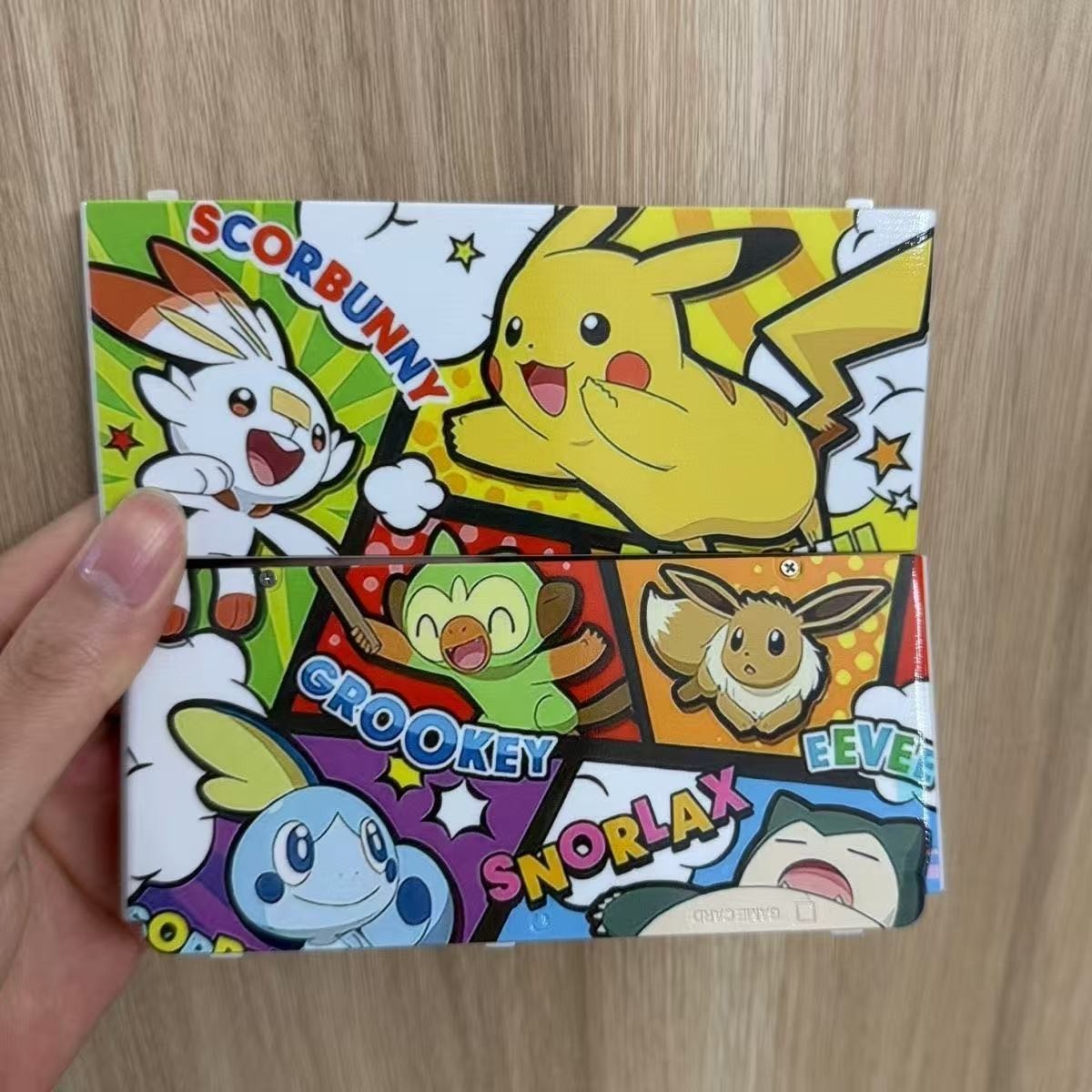 New3DS New "Little Third" Replacement Case Pikachu Complete Set~