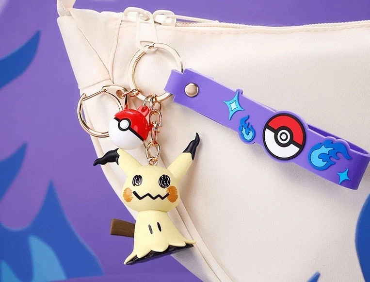 Pokemon Mimikyu Keychain Key Chain Bag Charm Factory Sealed New China Exclusive