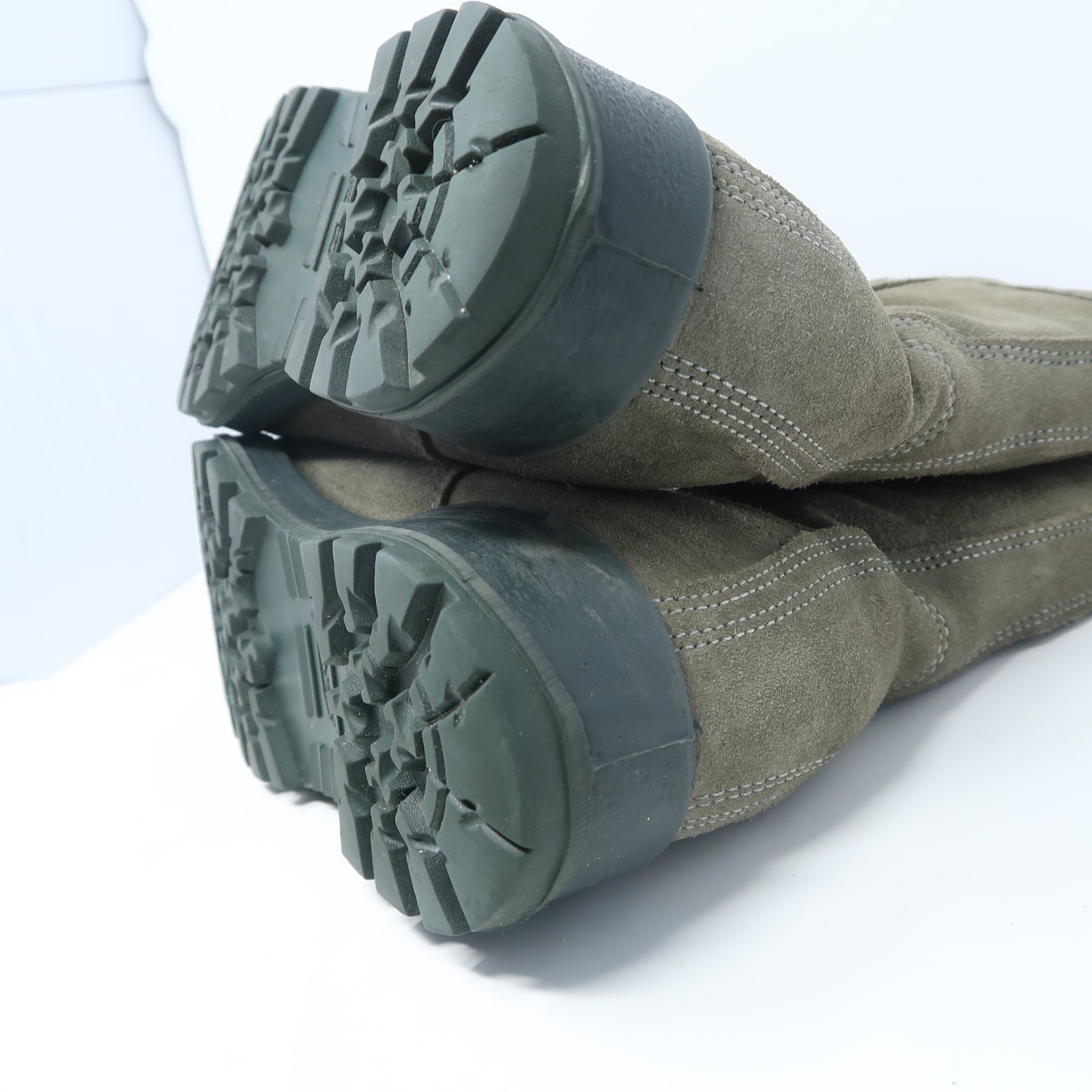 BELLEVILLE Boots 675ST Combat Boots Steel Toe Seude Gore-Tex Green Size 9