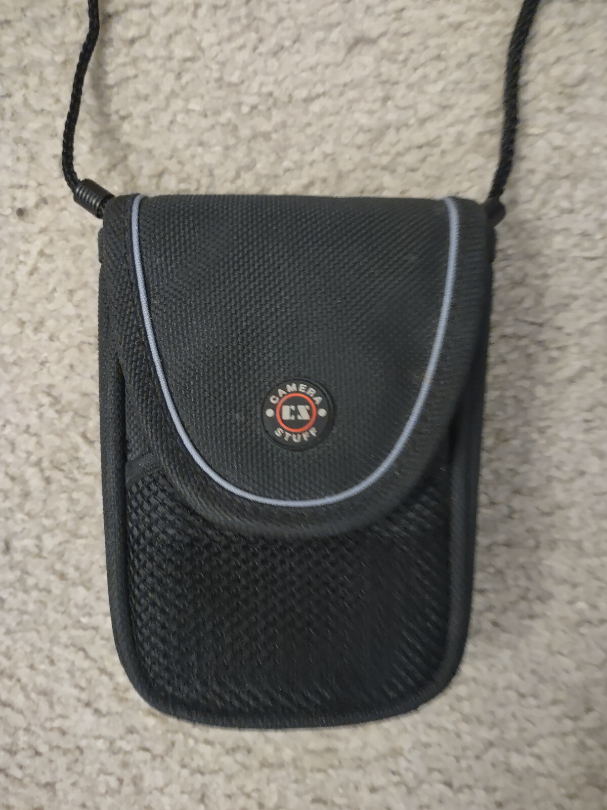 Black Camera Stuff Camera Case with Wrist Strap and removable shoulder strap