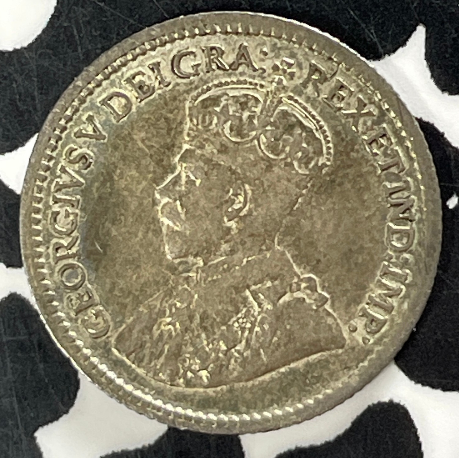 1912 Canada 5 Cents Lot#T4813 Silver! High Grade! Beautiful!