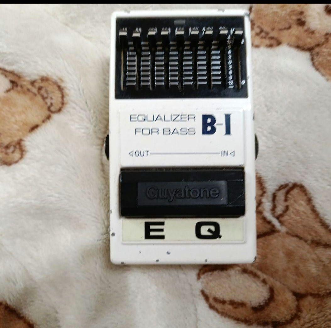 Guyatone B-I Bass Equalizer Pedal DC 9V Japan Used