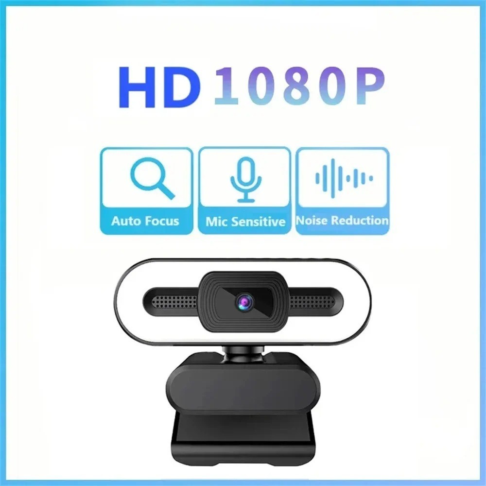 Portable Full HD 1080P 2K 4K Webcam PC Laptop Auto Focus Webcam Live Streaming F