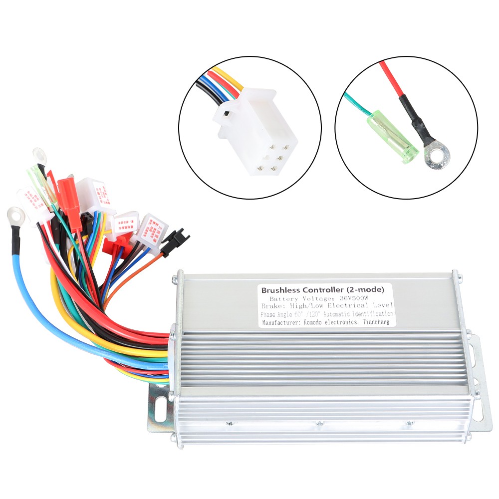 Ebike Electric bike Controller 36V 500W Brushless Motor Speed Controller NEW