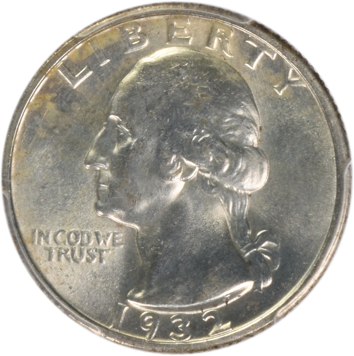 1932-S Washington Silver Quarter MS64 PCGS