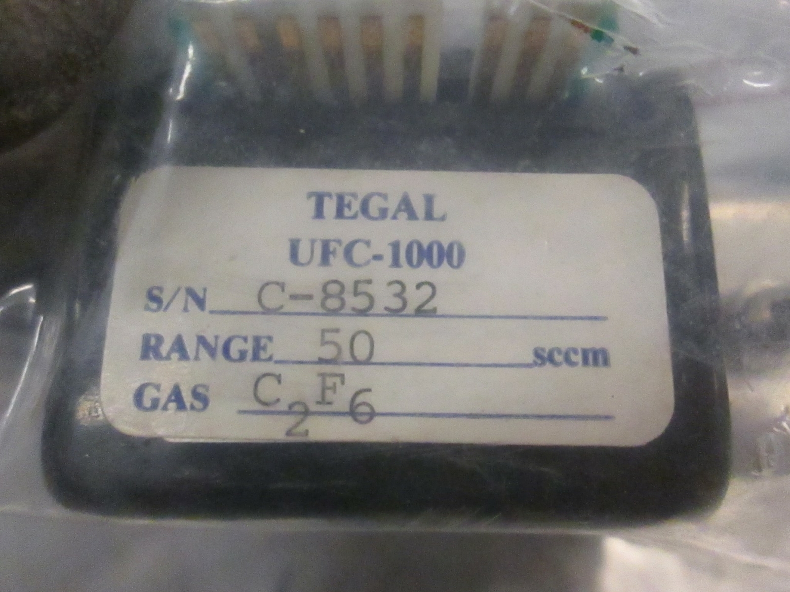 Unit UFC-1000 Mass Flow Controller MFC, C2F6, 50 SCCM, Refurb