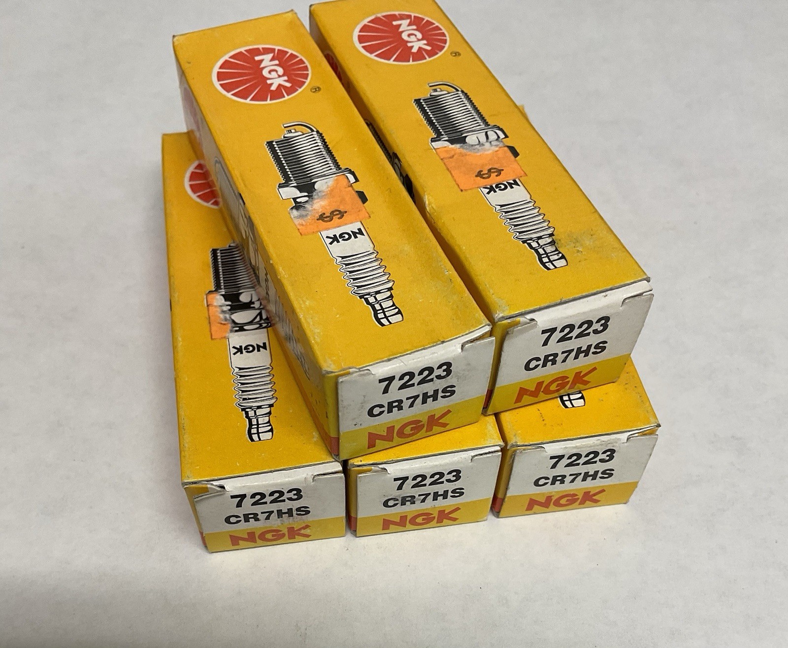 NGK CR7HS Spark Plugs  SET OF 5