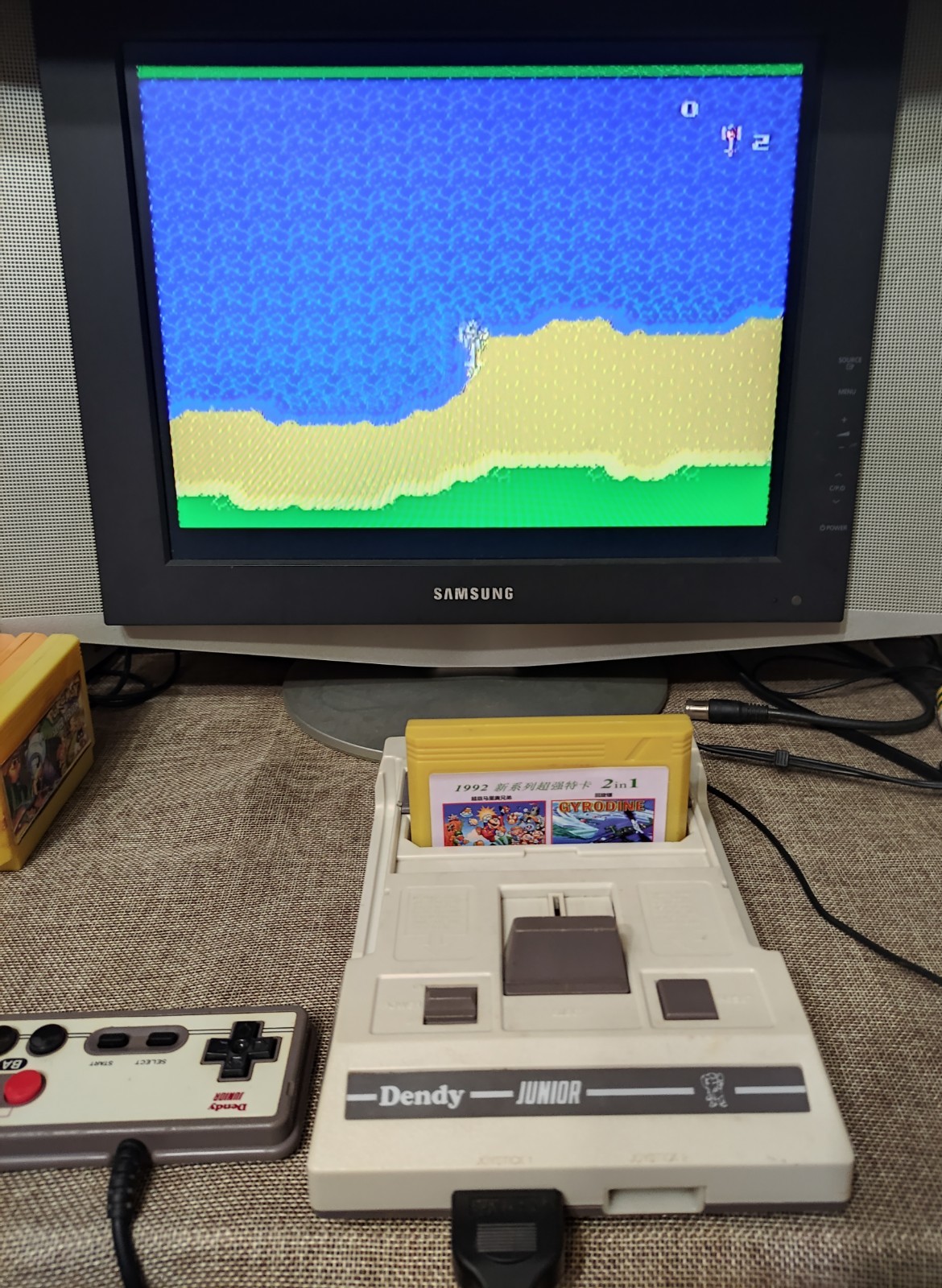 dendy junior steepler 8bit console