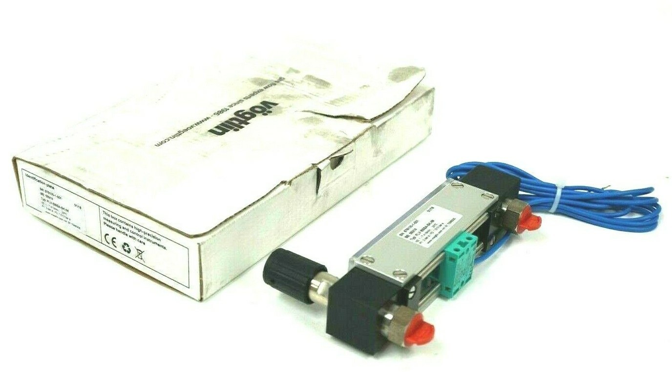 NEW VOEGTLIN FLV-BSSA-SK-IM 55318 V100 FLOW METER FLVBSSASKIM