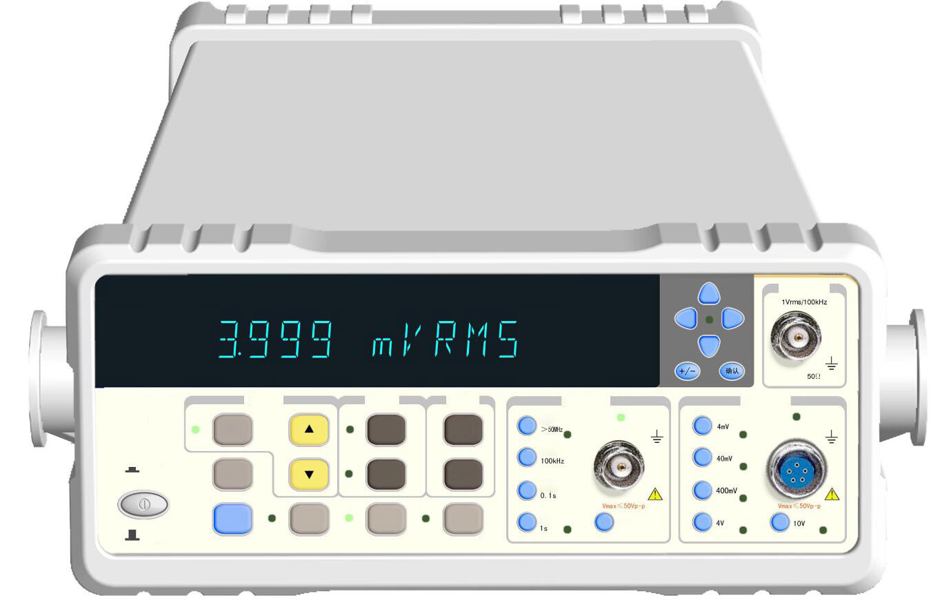 Digital UHF Millivoltmeter Frequency Counter With Output Impedance 50Ω