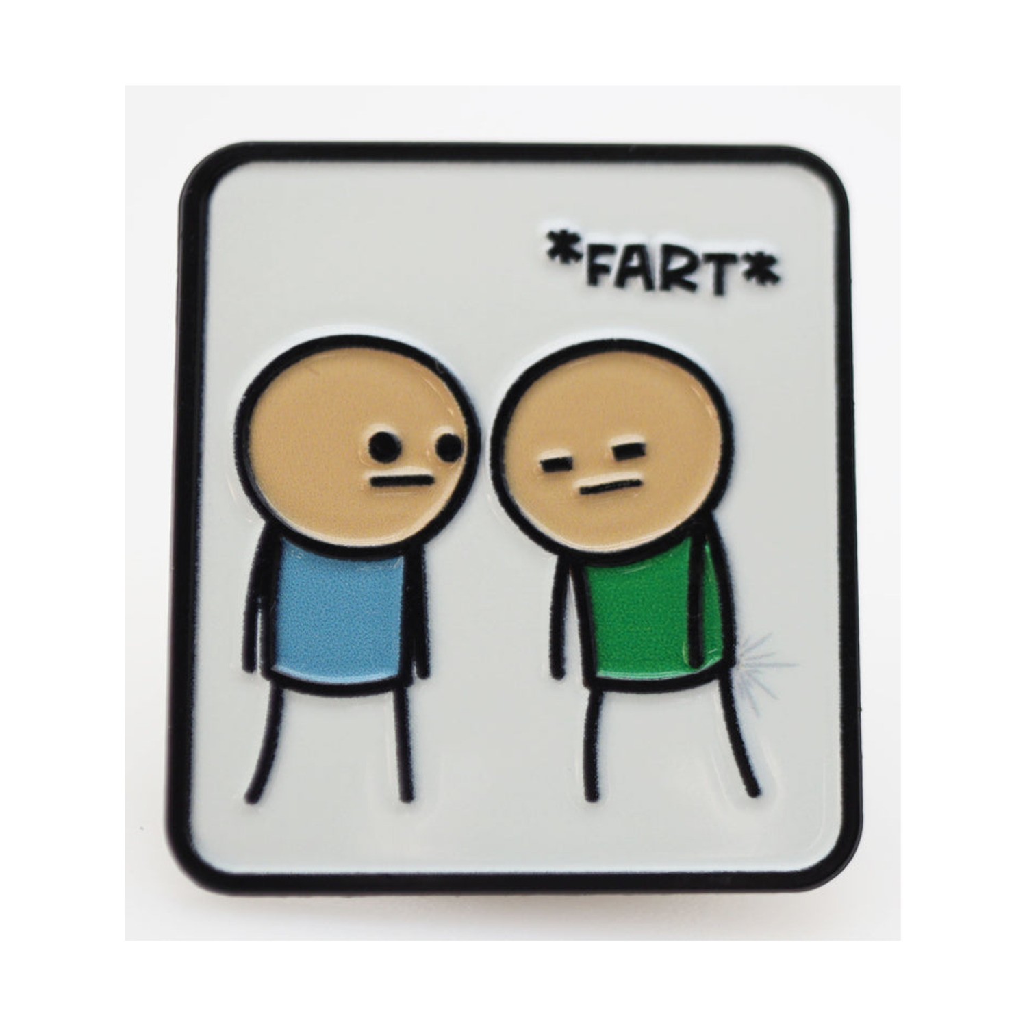 Foam Brain Cyanide & Happiness Pins Series 1 - Fart New