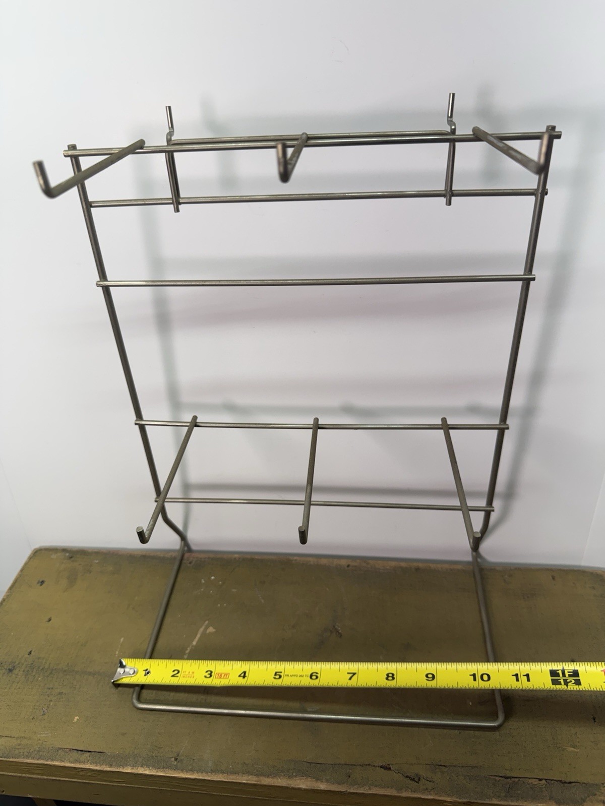 Vintage PEG BOARD TOOL DISPLAY RACK Or Stand Alone