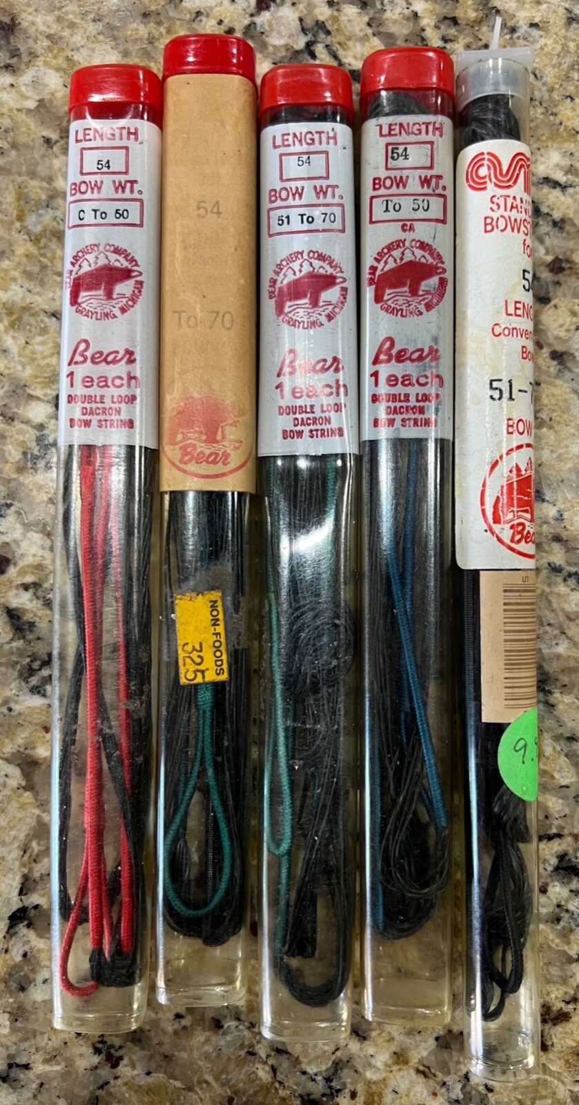 Vintage Bear Archery 54 AMO Bowstring , Bow String , Strings Recurve