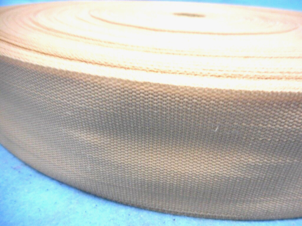 WALTRICH BEIGE/TAN LAWN CHAIR WEBBING 2-3/4" WIDTH