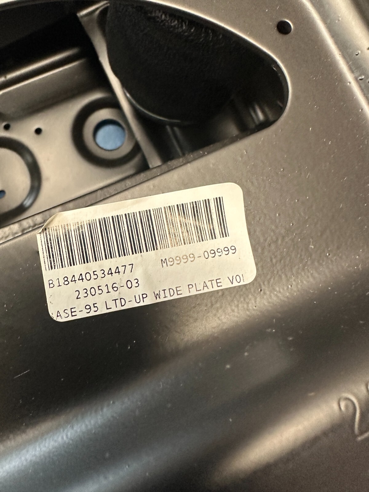 National Seating 230516-03 Adjustable Seat Base Assembly