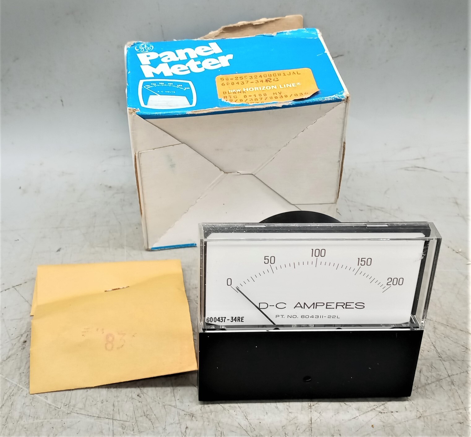 GE  0-200 Volt DC Panel Meter
