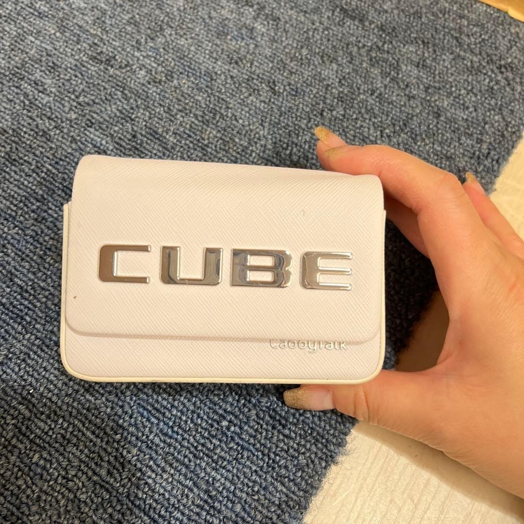 GOLFZON Caddy Talk Cube golf distance measuring device silver USDE
