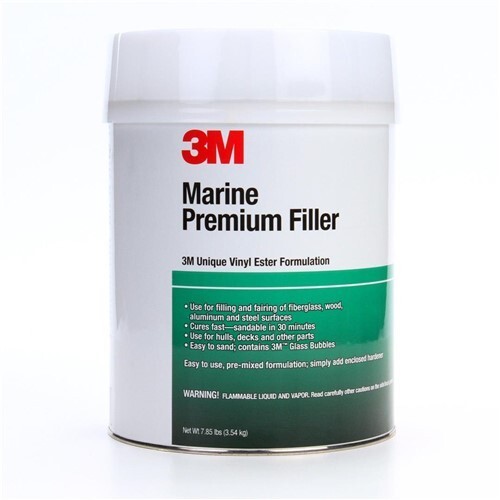 3M Marine Premium Filler For Fiberglass, Wood, Aluminum & Steel 46005 1 46005