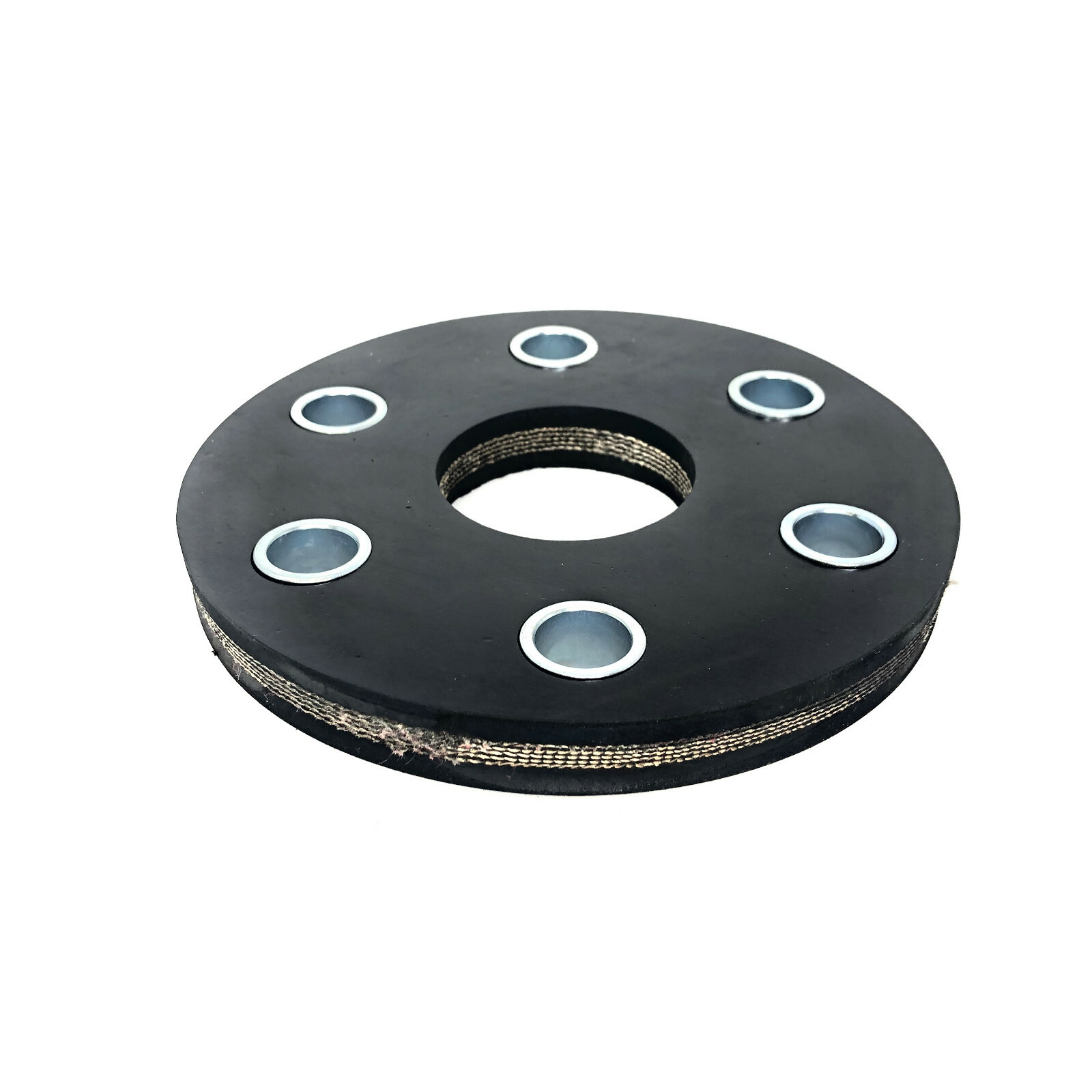Set of 4 KING KUTTER 148907 Rotary Cutter Flex Coupler Rubber Discs & Bushing