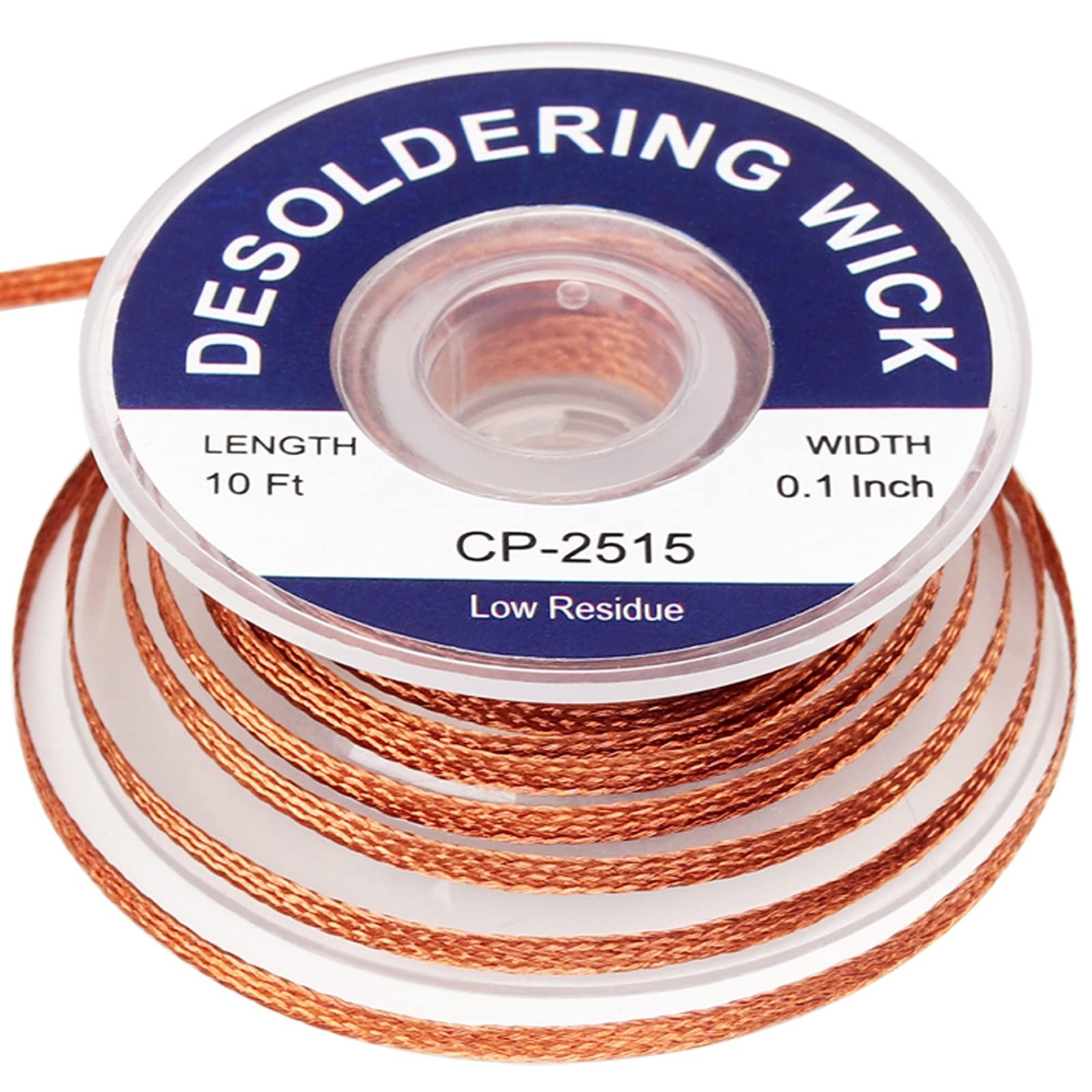 solder wick braid 10ft Length Desoldering Wick Braid Remover Tool Solder Suck...