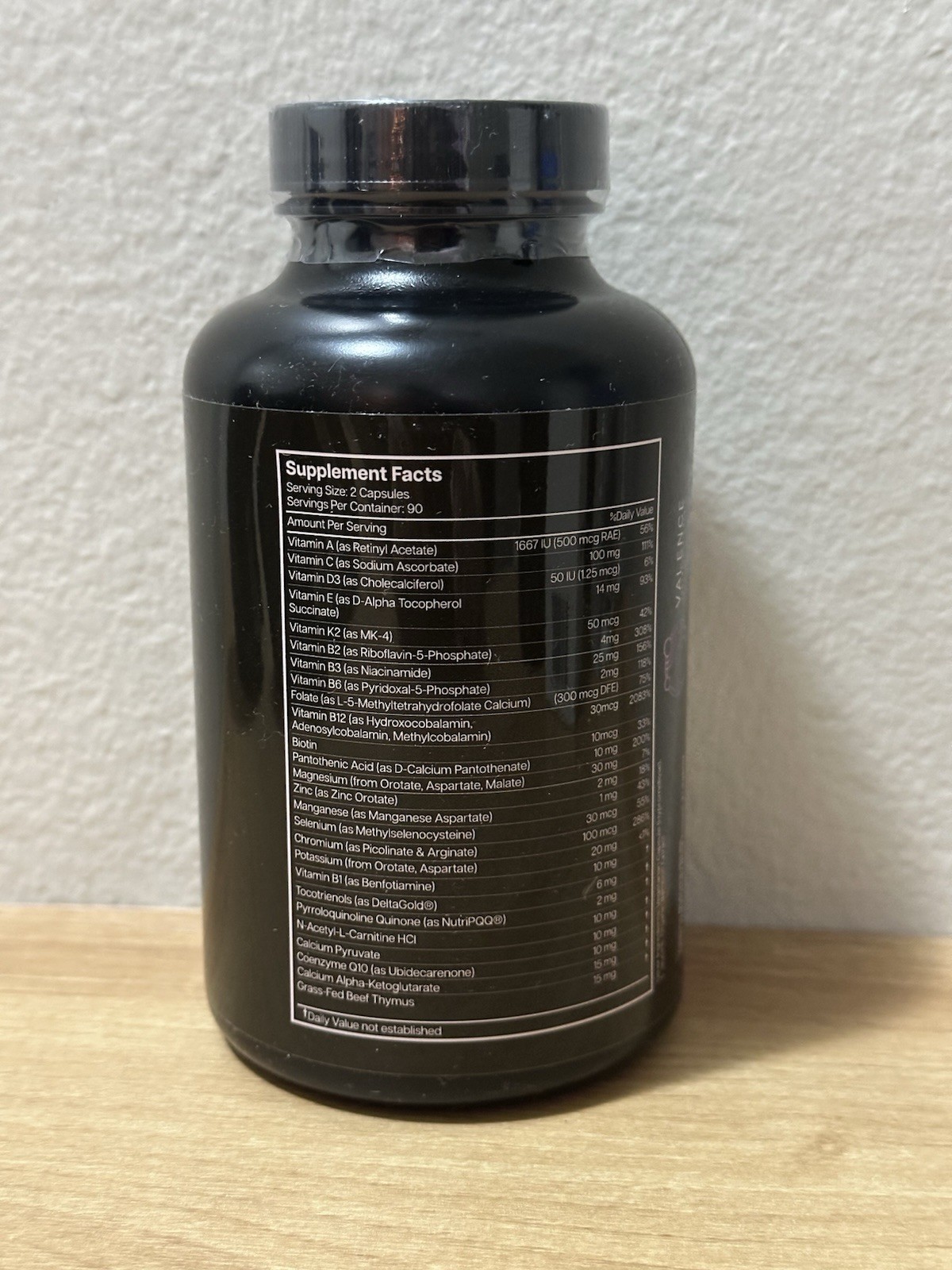 Valence Slow Oxidizer - 180 Capsules - Brand New!! Sealed!!