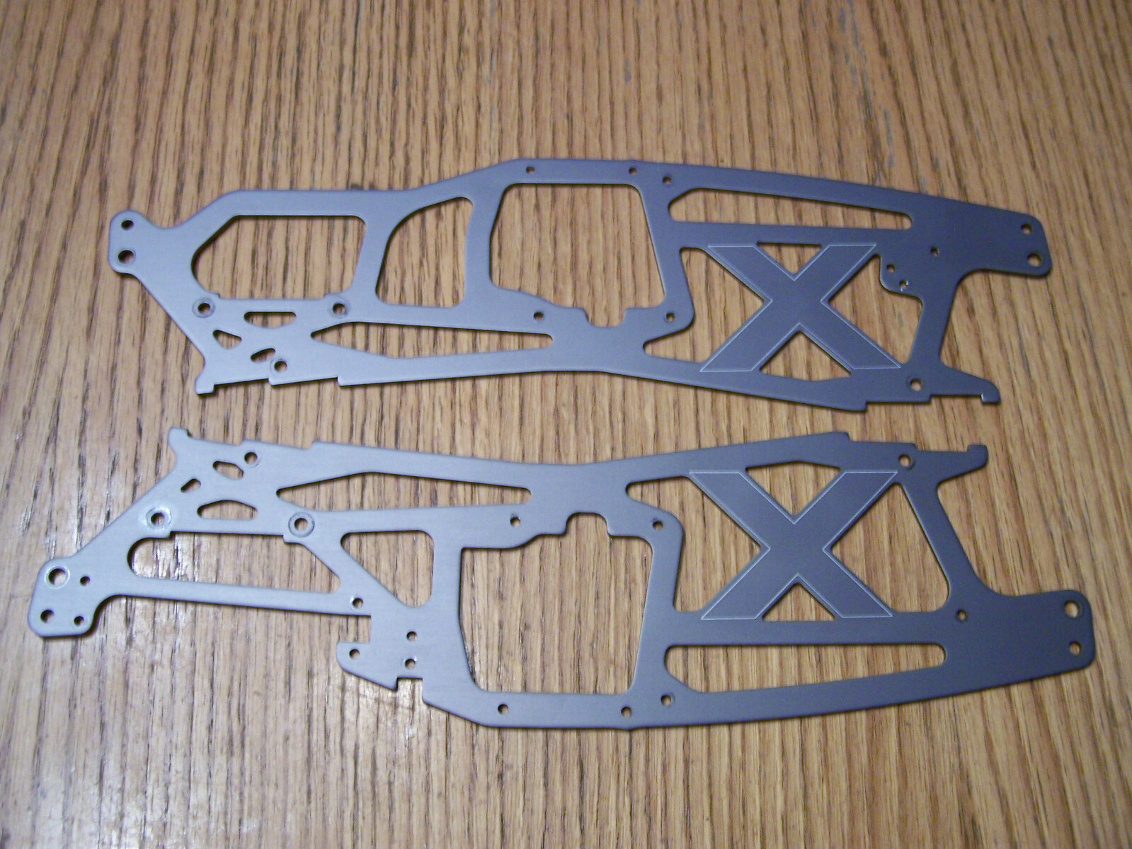 HPI Savage X 4.6 TVP 2.5mm Aluminum Main Chassis Plates Left & Right 4.1 4.6 SS