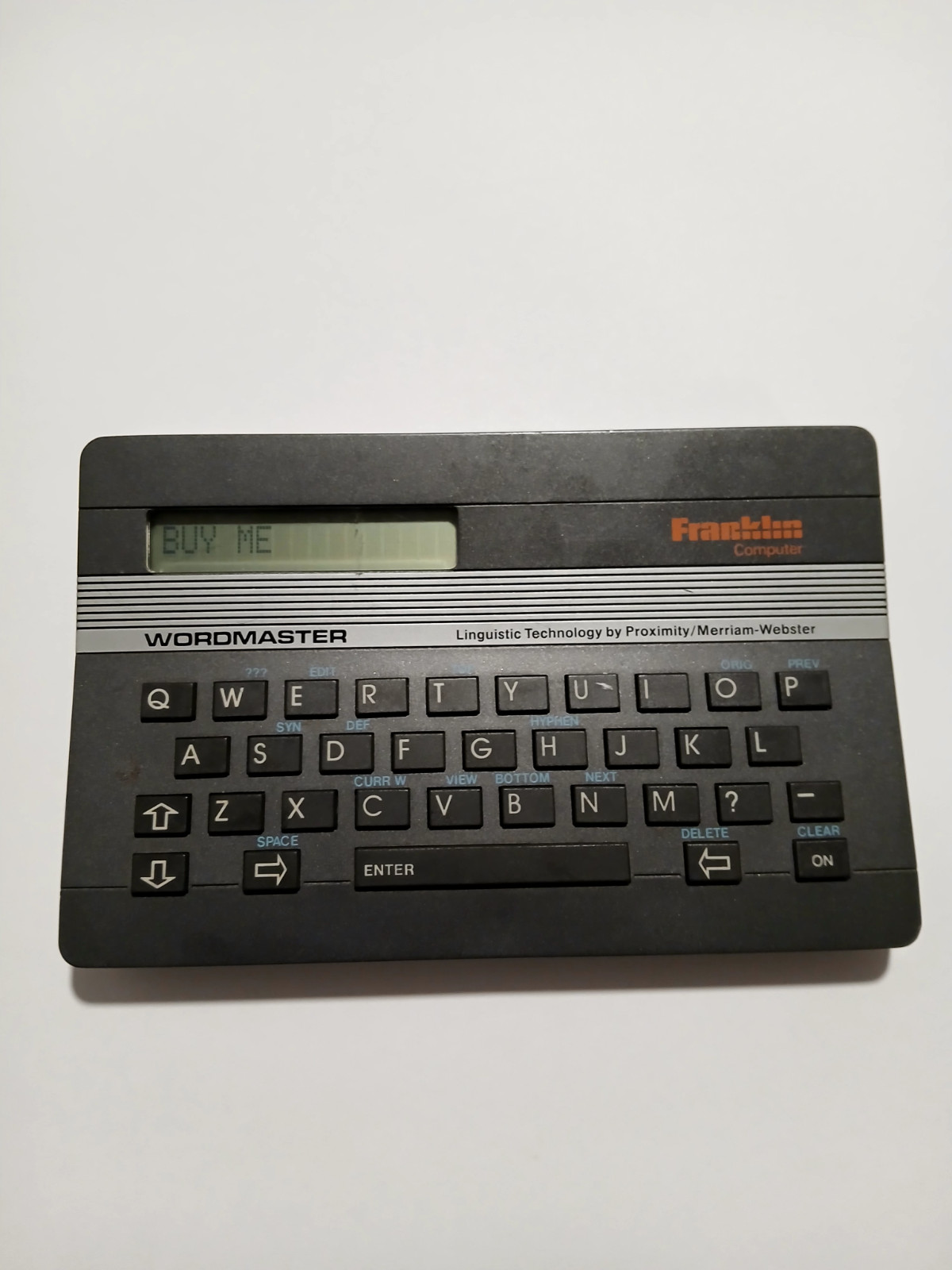 Vintage Franklin Wordmaster WM-1000 Electronic Correction & Word Game Pre-Owned