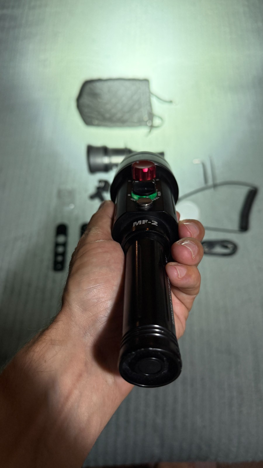 Backscatter Mini Flash 2 w/ Optical Snoot, Fiber Optic Cable, Clamps, Arm & More