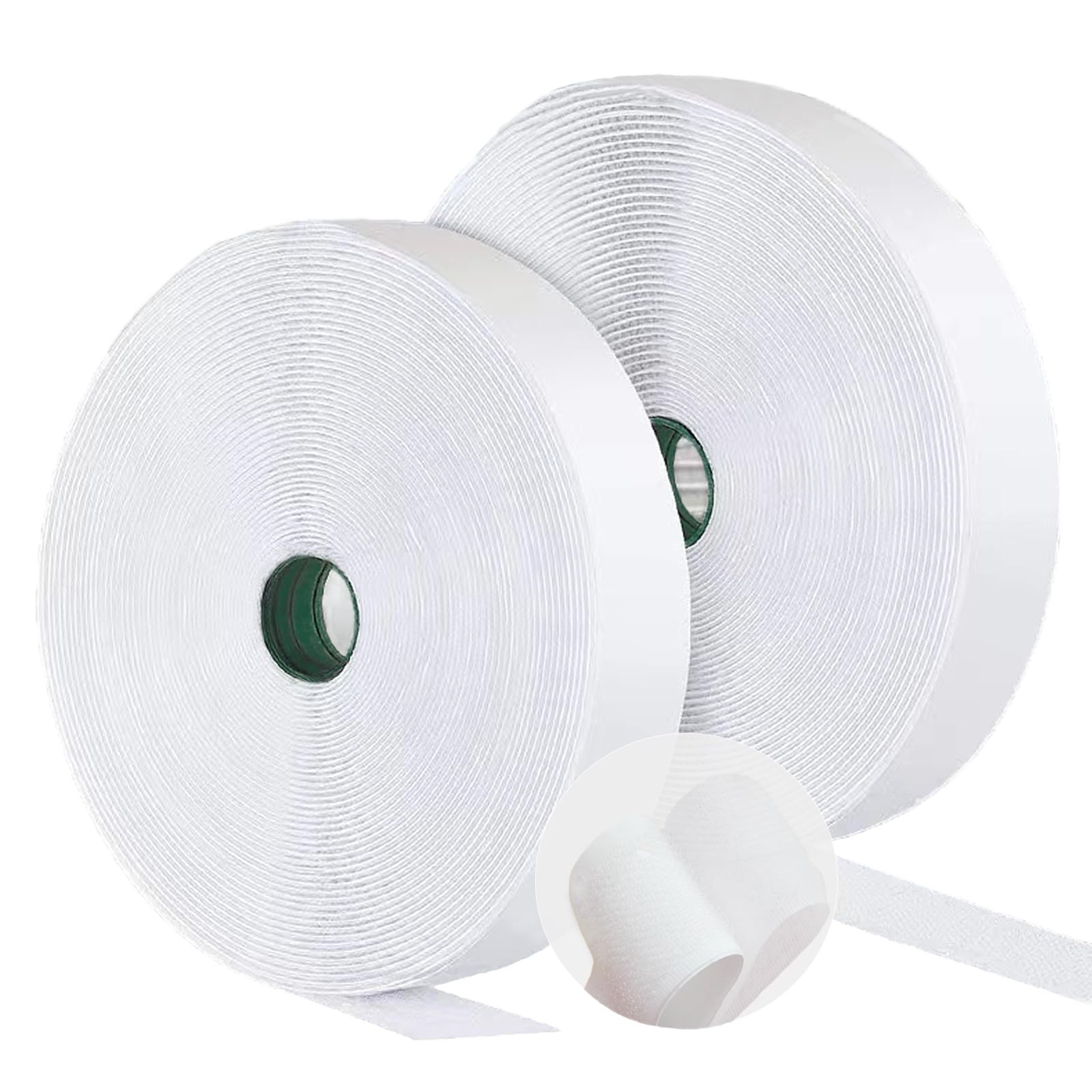 Strips with Adhesive Heavy Duty, 1.2 Inch x 8.2 Ft Strong Double Sided Adhesi...