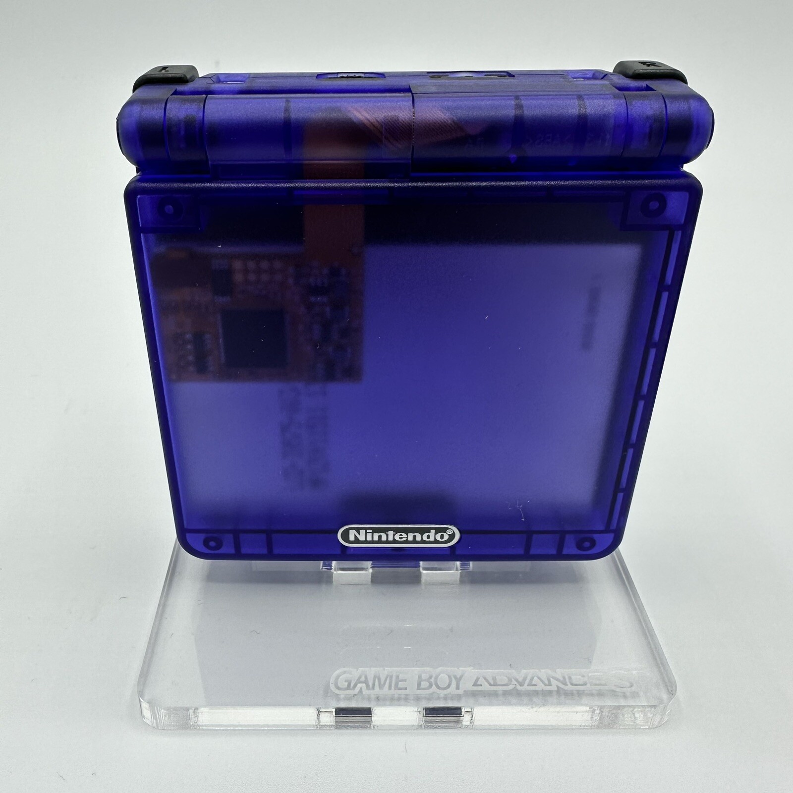 Gameboy Advance SP AGS-001 or IPS Grape Purple Glow *Glass Lens & New Battery*