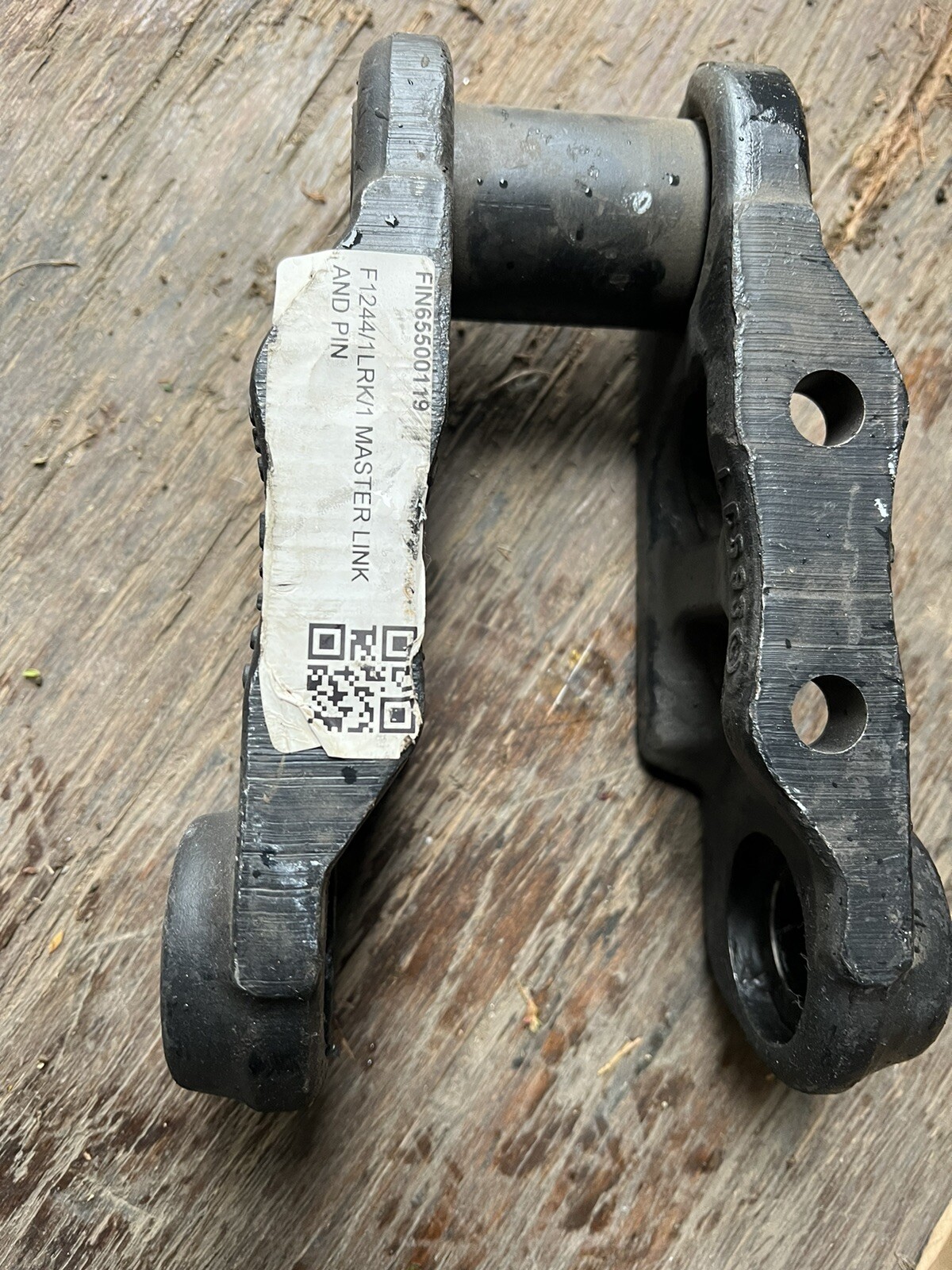Terex Finlay Crawler Track Master Link & Pin F1244/1LRK/1 Part 6550019