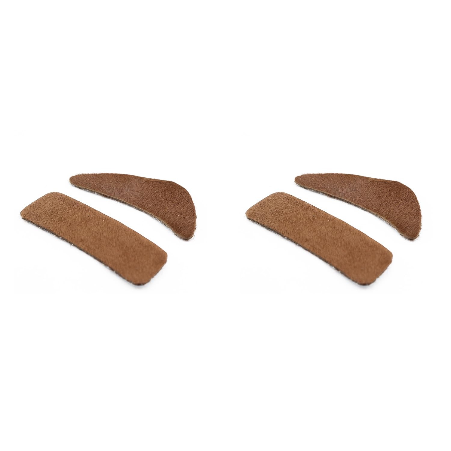 2PCS Fur Recurve Bow Stays Brown Target Bow Stabilizer for Traditional Recurv...