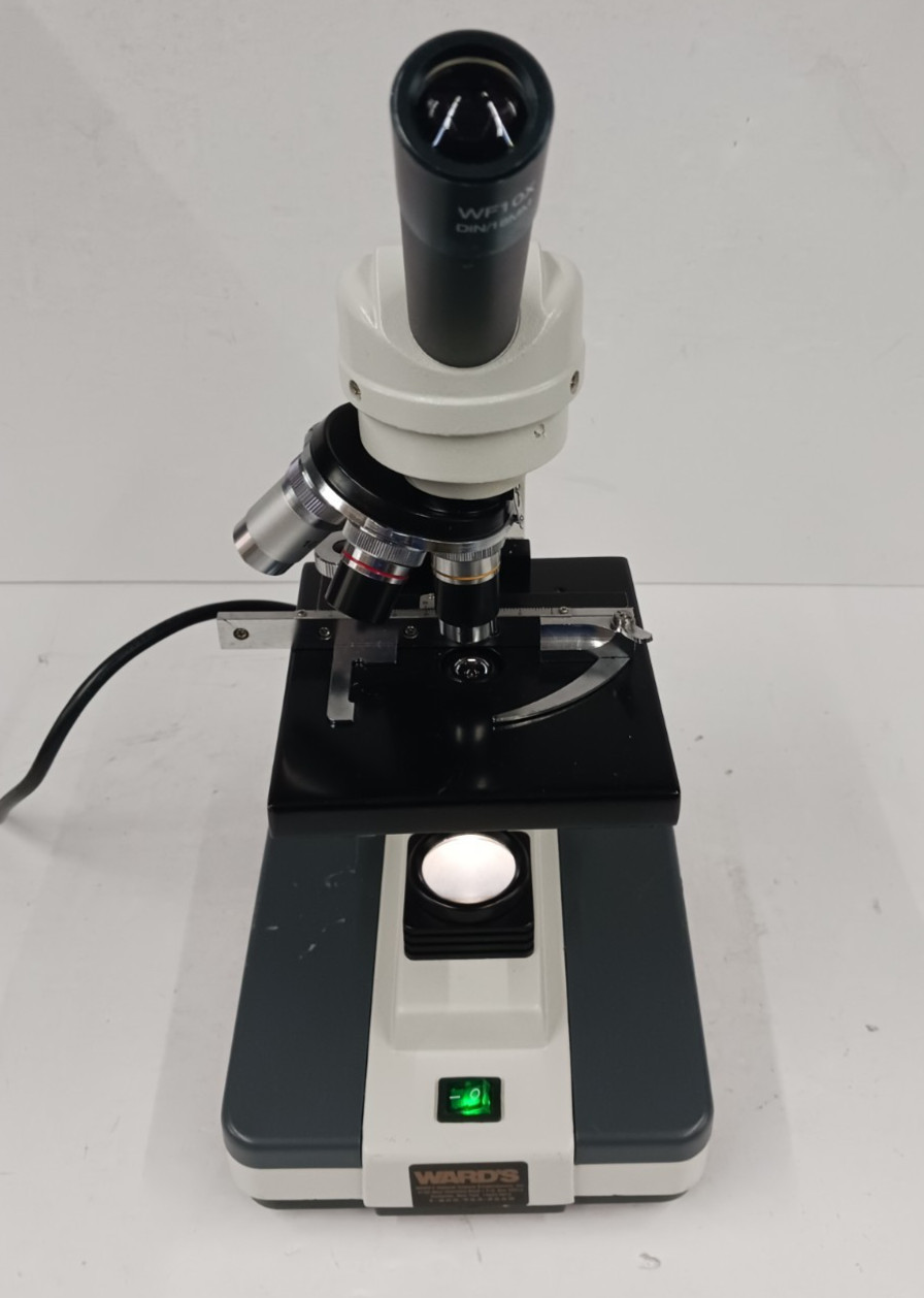 Ward’s Compound Microscope, 4 Objectives