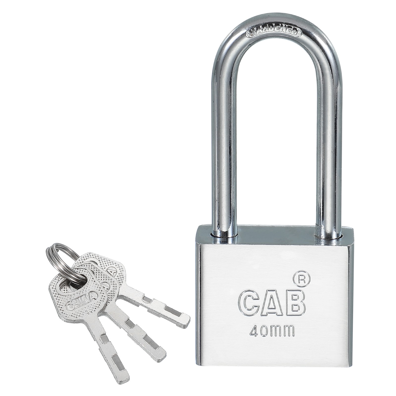 40mm (1-9/16")Steel Padlocks, Keyed Different Pin Tumbler Padlocks with Key
