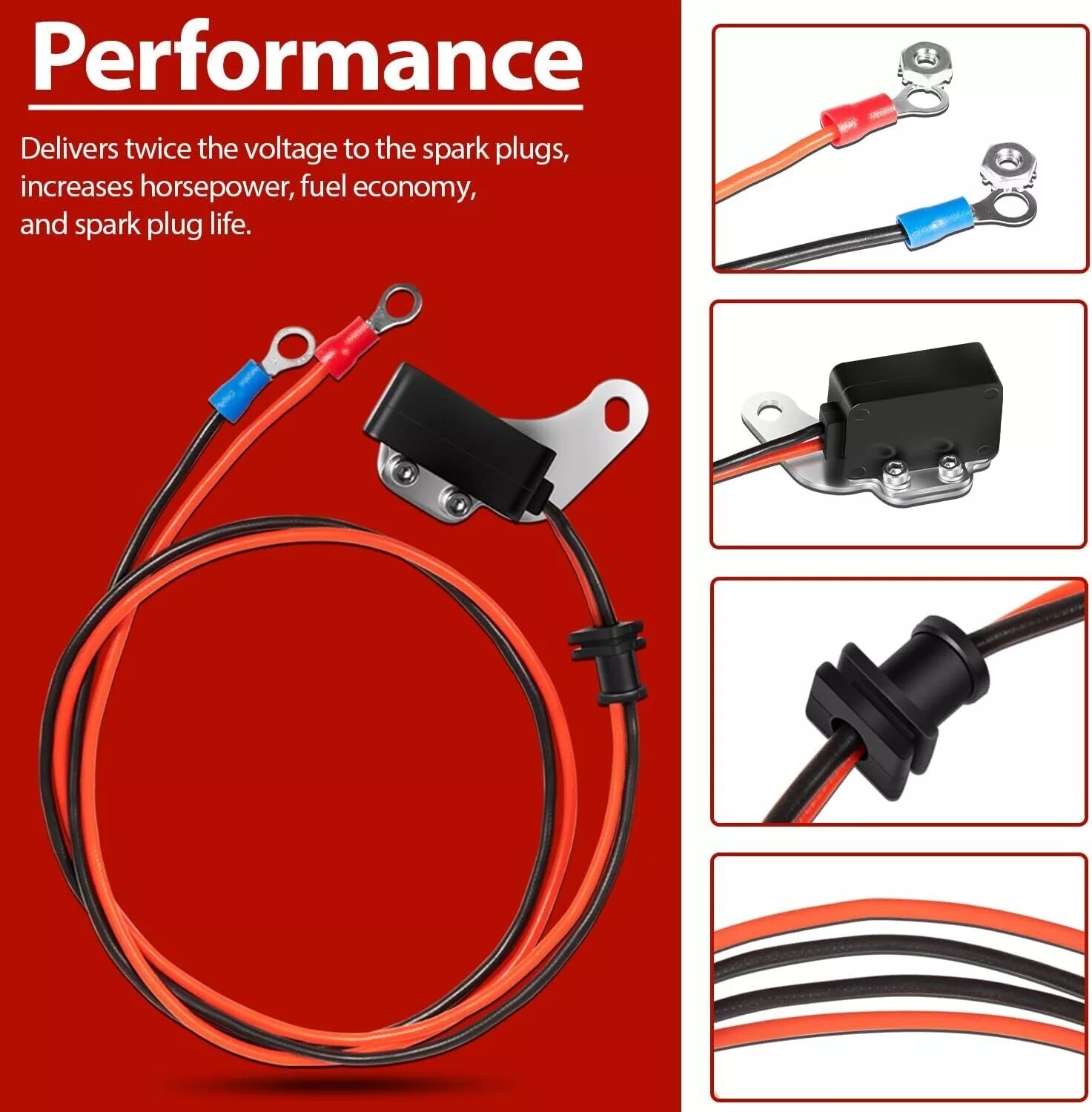 ⬇For Ford V8 Pertronix 1281 Ignition Points-to-Electronic Conversion Kit Ignitor