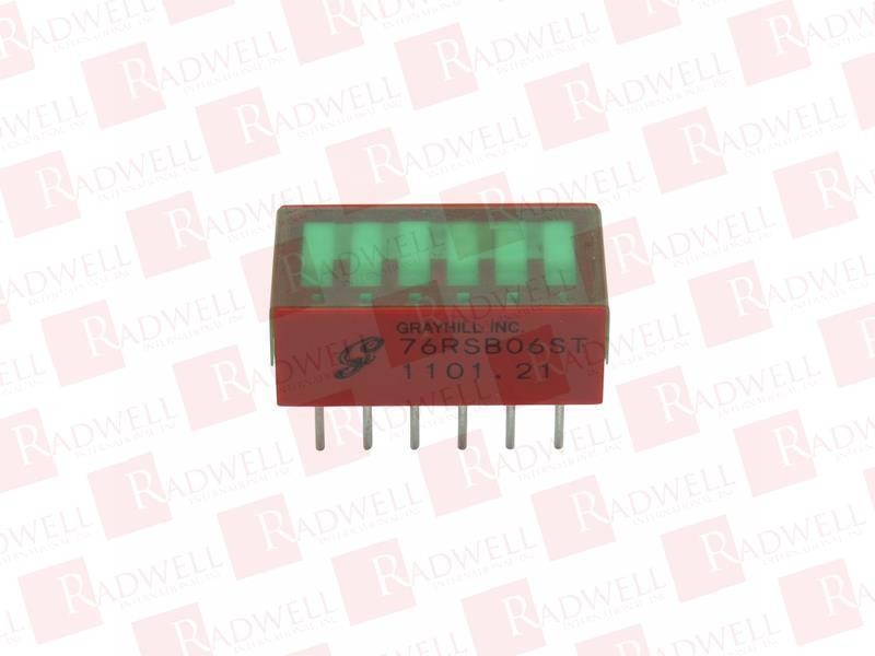 GRAYHILL INC 76RSB06ST / 76RSB06ST (BRAND NEW)