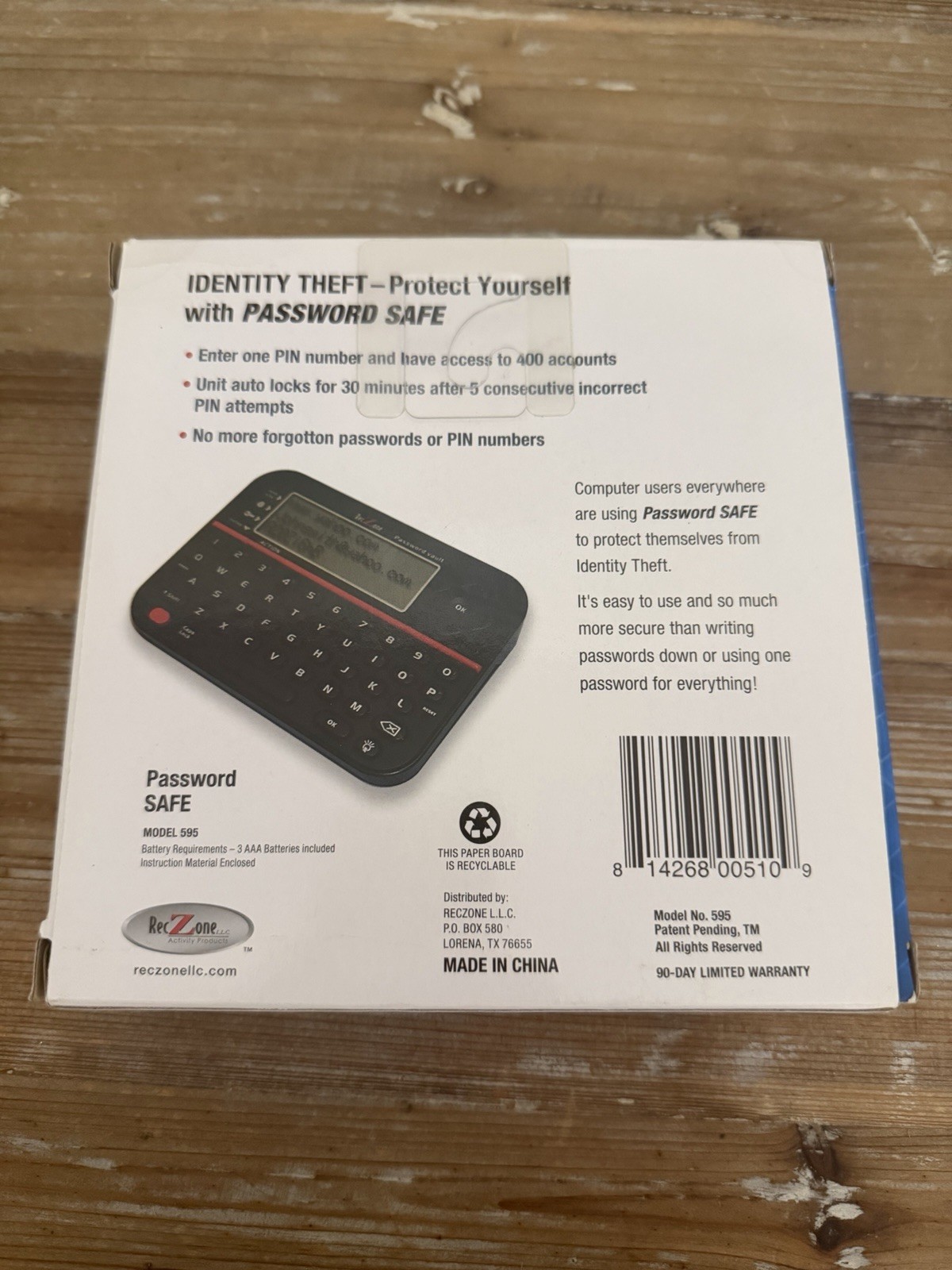 New Password Safe Vault Password Organizer Password Logbook